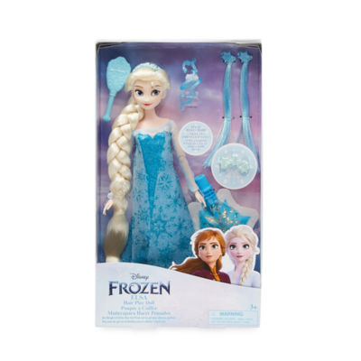 frozen elsa hair doll