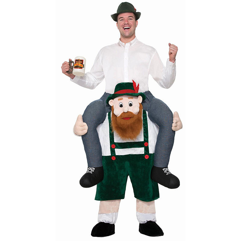 Buyseasons Ride A Beer Buddy Adult Costume - One Size Fits Most, Green