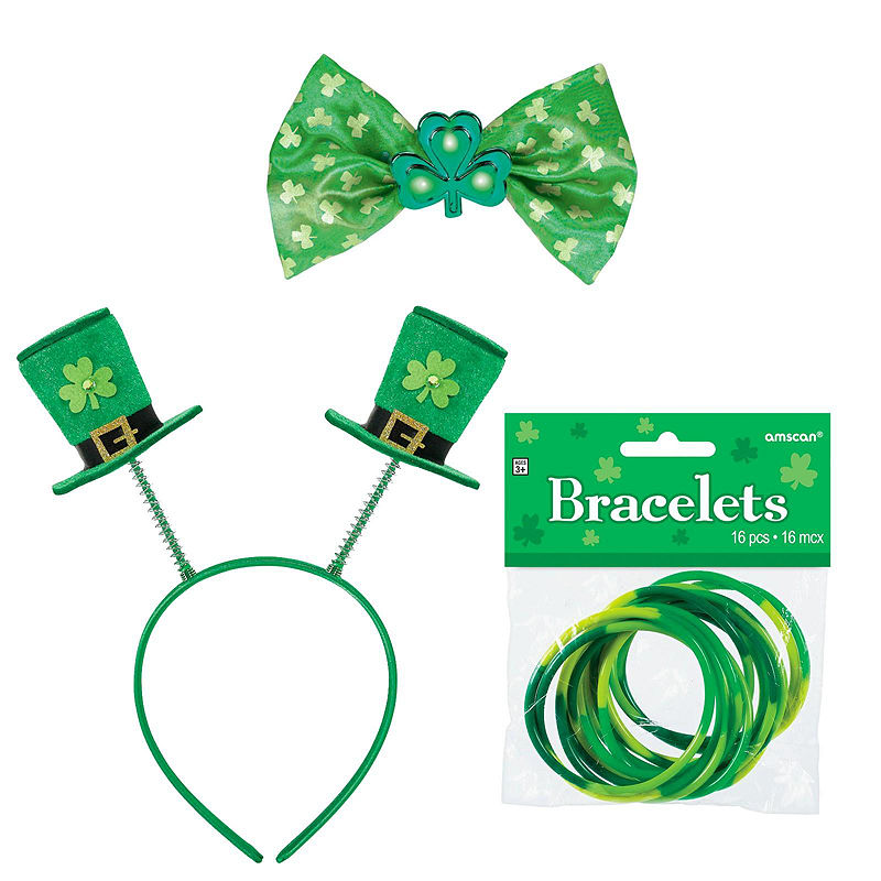 Buyseasons St. Patrick'S Day Accessory Bundle, Green
