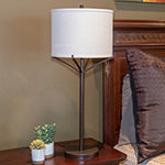 Decor Therapy Ledger 4 Arm Metal Table Lamp