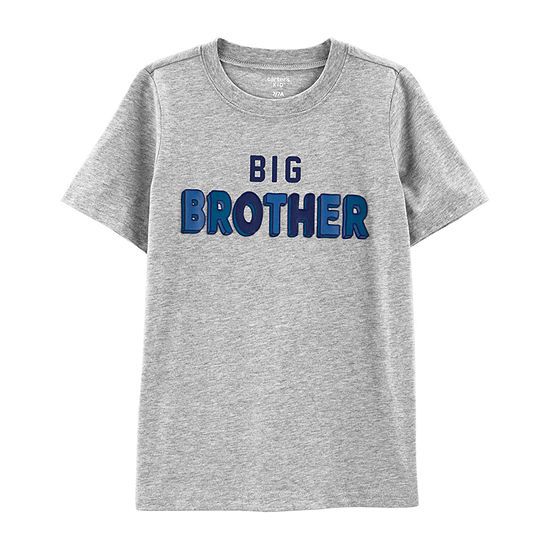 Carter's Little & Big Boys Crew Neck Short Sleeve T-Shirt