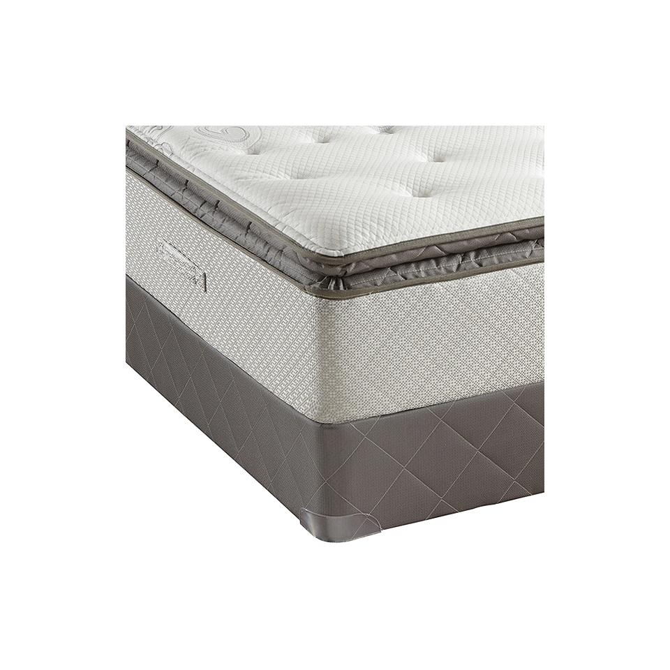 Sealy Posturepedic West Plains Plush Euro Pillow Top Mattress and Box Sprng,