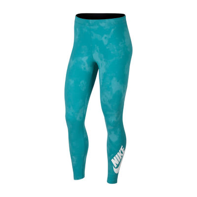 nike turquoise leggings