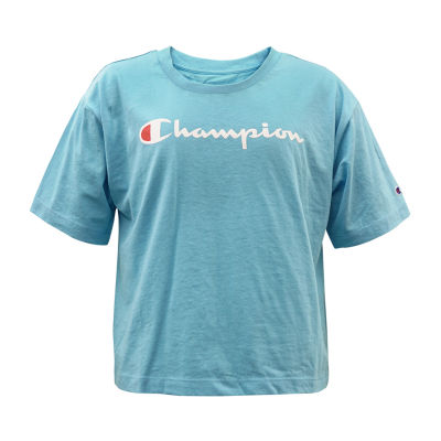 champion turquoise shirt