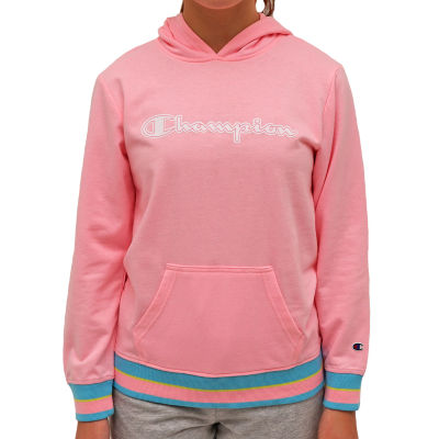 pink candy champion hoodie