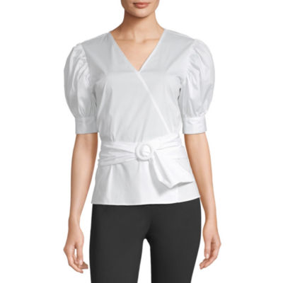 wrap shirt short sleeve