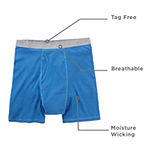 Stafford Dry + Cool Mens 4 Pack Boxer Briefs Big