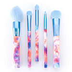 Moda Brushes Dreamy Blue Tie Dye 5pc Brush Set