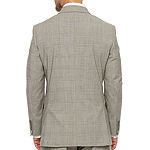 Stafford Signature Smart Wool Mens Plaid Classic Fit Suit Jacket