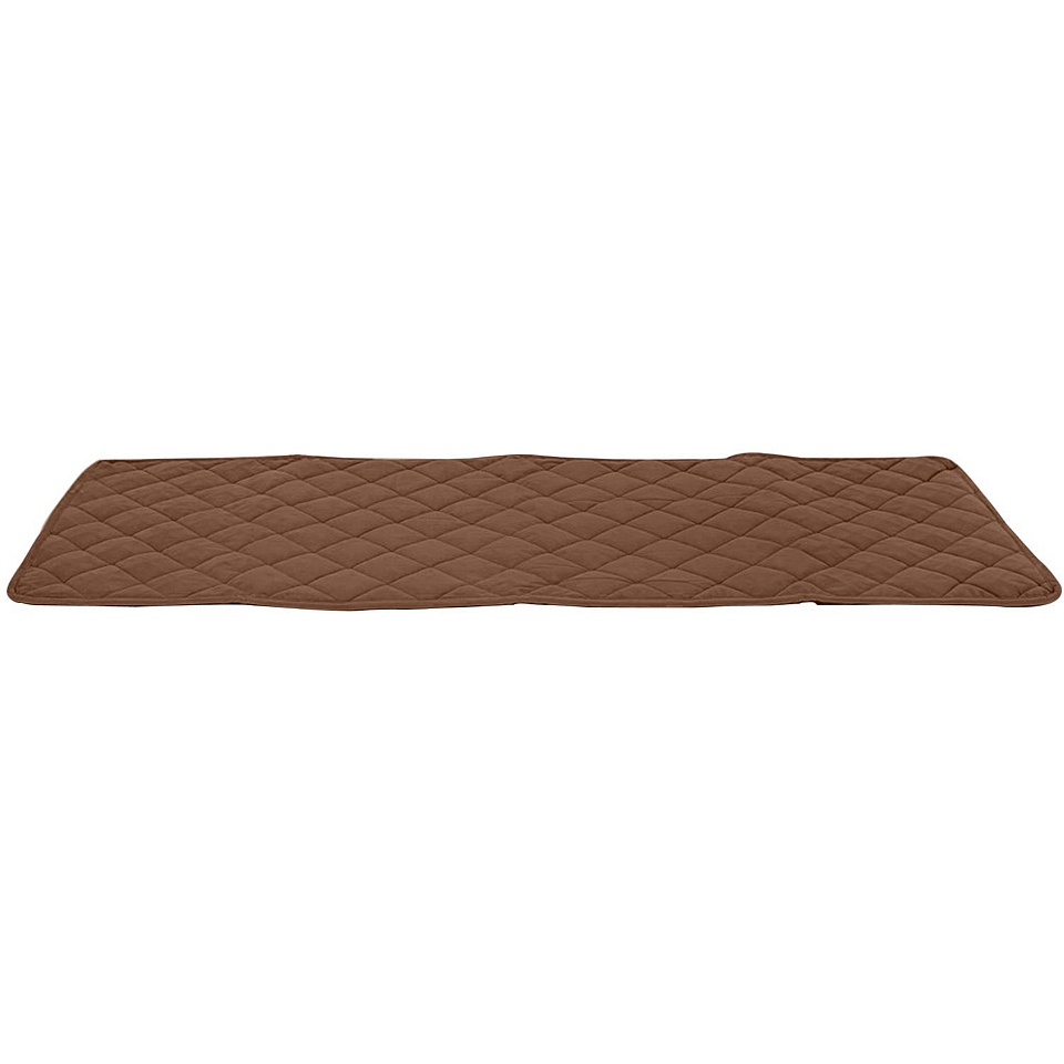 Quilted Large Bed Cover, Chocolate (Brown)
