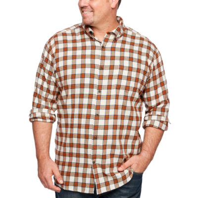 The Foundry Big & Tall Supply Co. Long Sleeve Flannel ShirtBig and Tall JCPenney