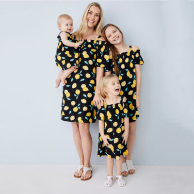 mommy and me lemon dress