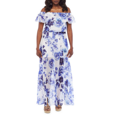 floral maxi dress jcpenney