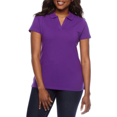 st john's bay womens polo shirts