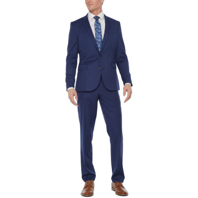 JF J.Ferrar Ultra Comfort Super Slim Fit Suit Separates, Color: Bright Blue - JCPenney