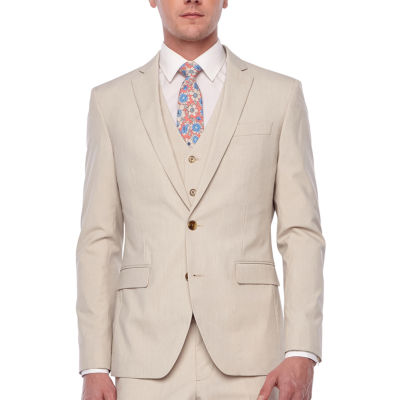 JF J.Ferrar 360 Stretch Slim Fit Suit Separates, Color: Light Tan - JCPenney