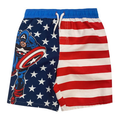 captain america swim shorts