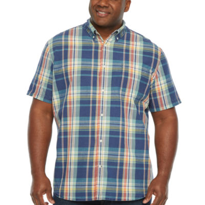 big and tall short sleeve button down shirts