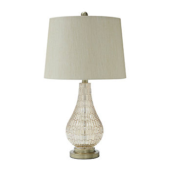 By Ashley Latoya Glass Table Lamp, Jcp Bedroom Lamps