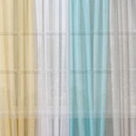 Vue Textured Voile Sheer Rod Pocket Set of 2 Curtain Panel