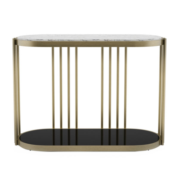 Furniture of America™ Aurora Storage Metal Console Table