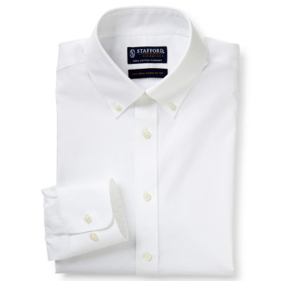 mens white dress shirts button down collar