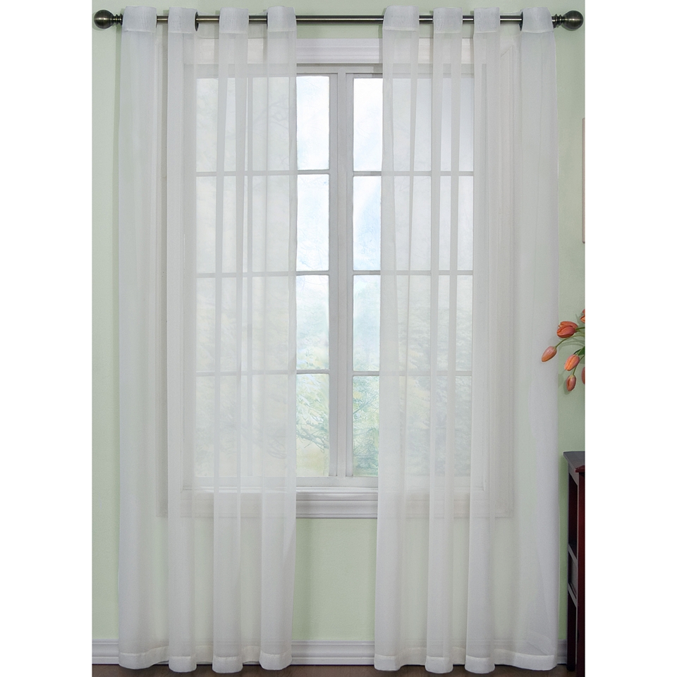 Arm & Hammer Curtain Fresh Odor Neutralizing Curtain Panel, White