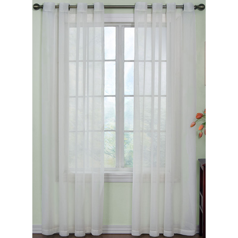Arm & Hammer Curtain Fresh Odor-Neutralizing Sheer Panel, 59