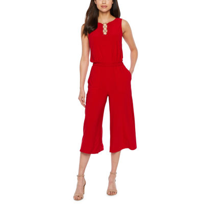 msk red jumpsuit