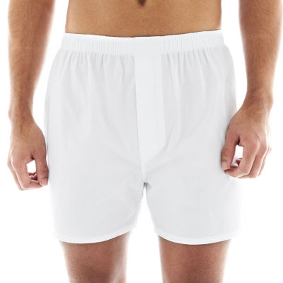 Stafford 4 Pack Woven Classic Fit Boxers - JCPenney