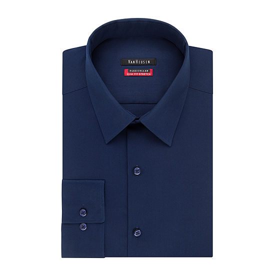 Van Heusen® Flex Collar Slim Fit Long Sleeve Dress Shirt-JCPenney
