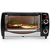 Cooks 4-Slice Toaster Oven-JCPenney, Color: Black