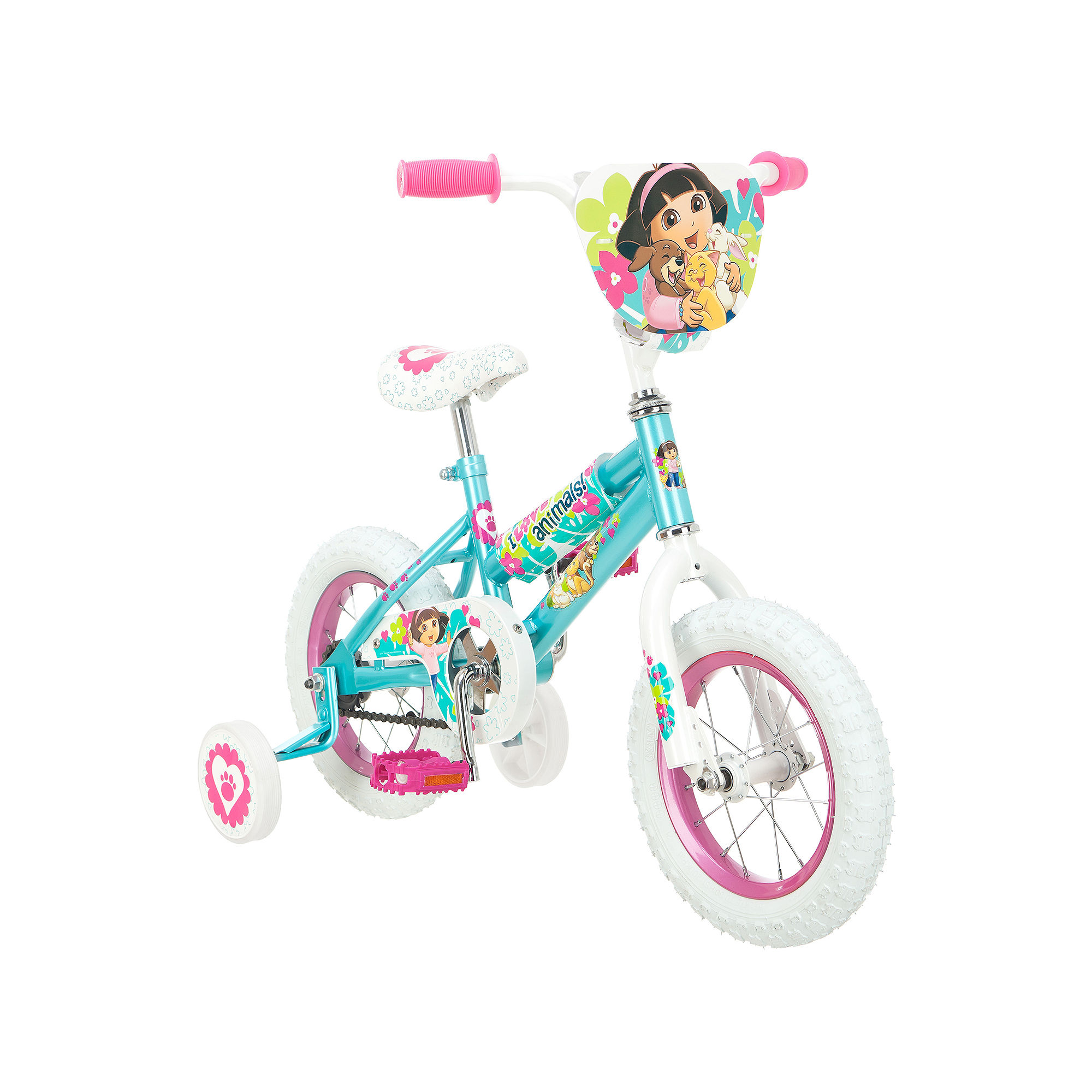 Dora bike with training wheels hotsell
