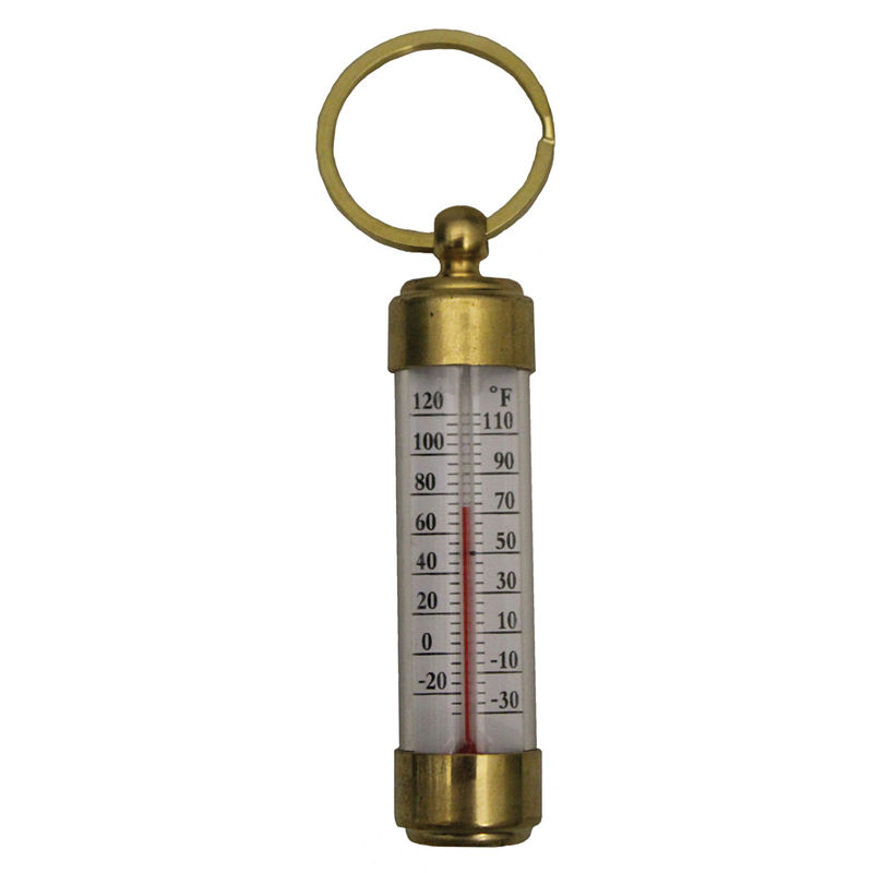 UPC 721002007179 product image for Conant T7LFB Brass Travel Thermometer Keychain | upcitemdb.com