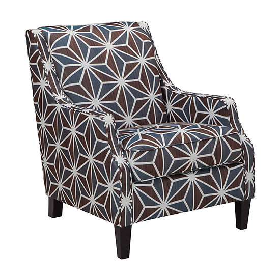 Signature Design By Ashley Brise Geometric Accent Chair Color