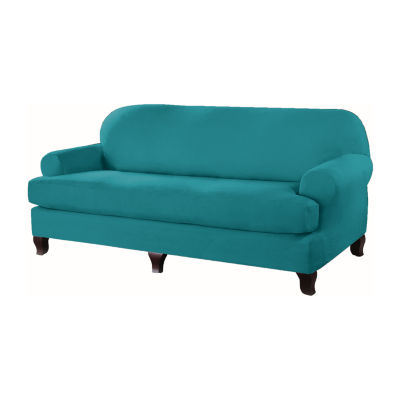 Serta Stretch Fit Microsuede Sofa Slipcover Jcpenney
