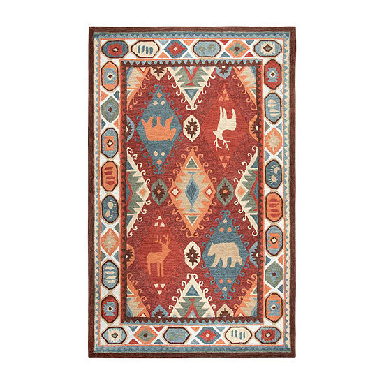 Rizzy Home Northwoods Collection Aiekin Hand-Tufted Area Rugs