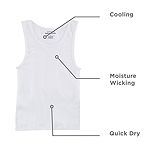 Stafford Dry + Cool Mens 4 Pack Sleeveless Quick Dry Tank-Tall
