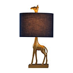 Stylecraft 14 W Solid Gold Polyresin Table Lamp