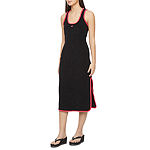 Juicy By Juicy Couture Towel Terry Sleeveless Midi T-Shirt Dress