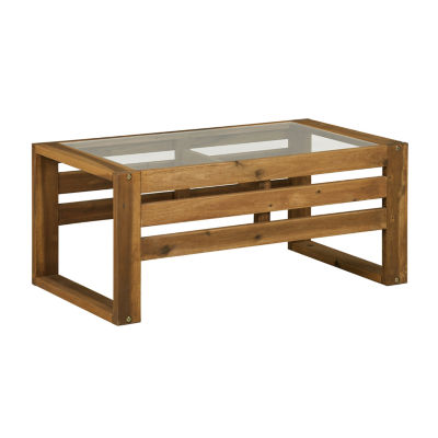 Seville Collection Weather Resistant Patio Coffee Table