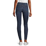 a.n.a Womens High Rise Button Fly Skinny Jean