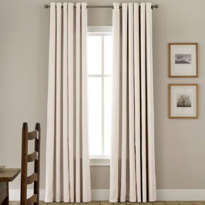 JCPenney Home Energy Saving Grommet Top Single Curtain Panel, Color