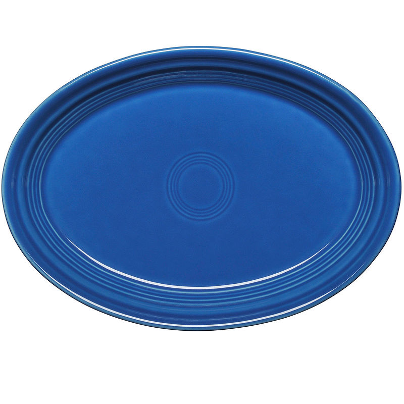 Fiesta Small Platter, Blue