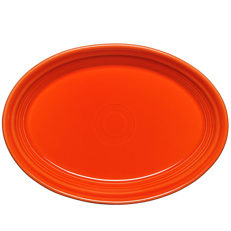 Fiesta Small Platter, Orange