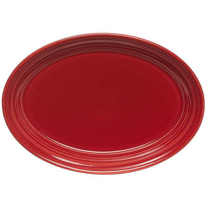 Fiesta Small Platter, Red