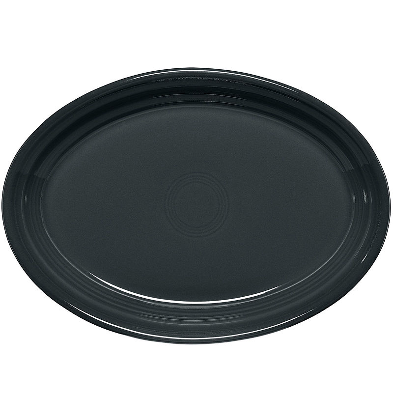 Fiesta Small Platter, Gray