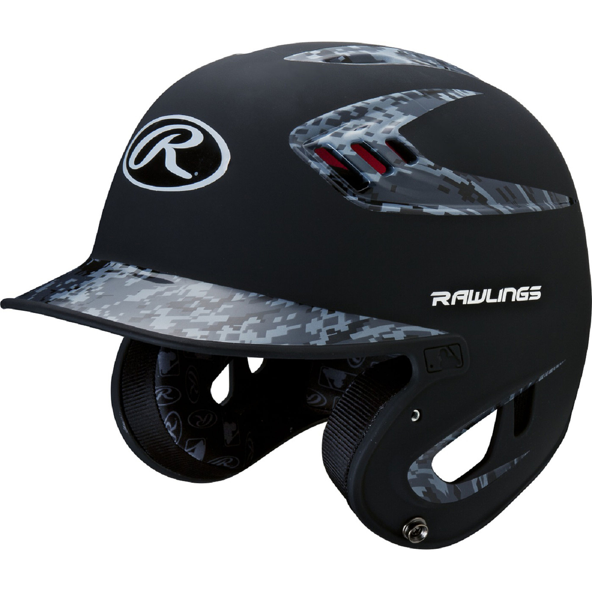 UPC 083321532320 product image for Rawlings 80mph Two-Tone Digi Navy Baseball Helmet | upcitemdb.com