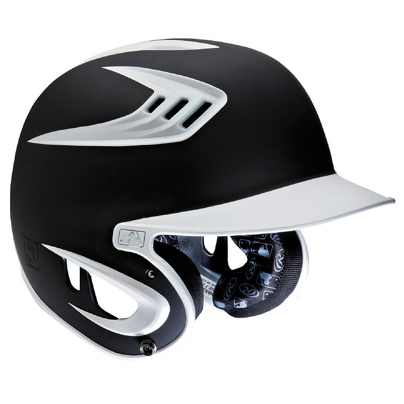 UPC 083321548666 product image for Rawlings 80mph Two-Tone Matte Navy Baseball Helmet | upcitemdb.com