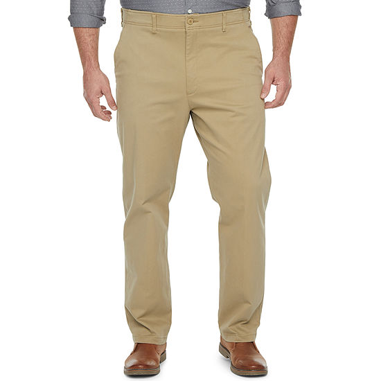 Lee® Extreme Comfort Men's Straight Fit Khaki Pants – Big and Tall ...